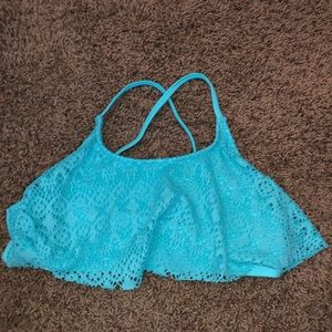 Teal Bathinf Suit Top